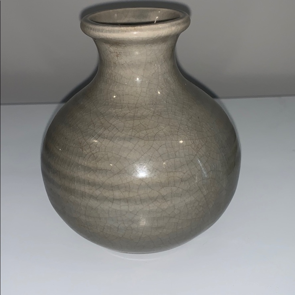 Grey Ceramic Vase